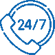 KUNDENSERVICE 24/24