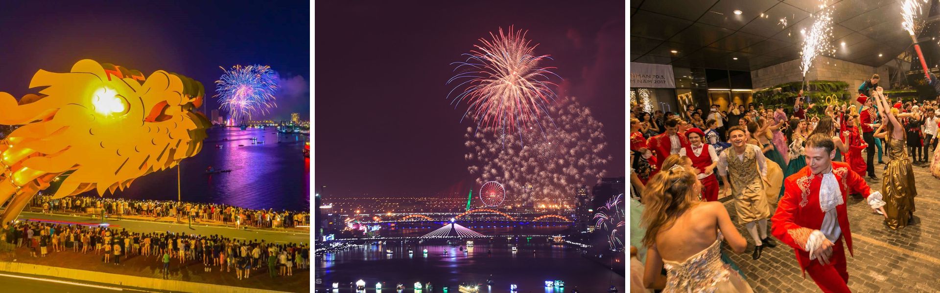 Internationales Feuerwerksfestival Danang - Die Legende der Brücken