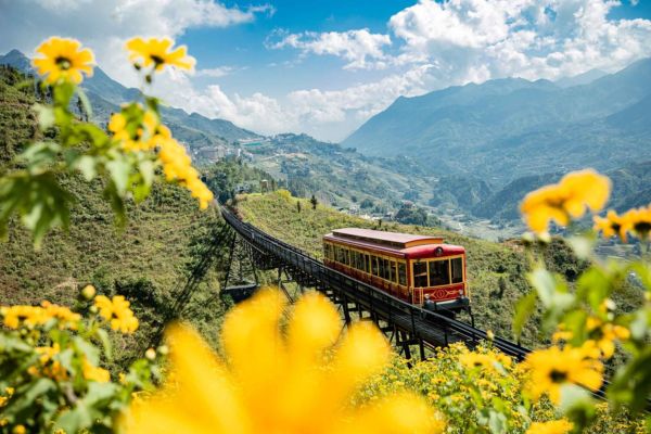 Die längste Bergbahn in Vietnam wird ab 31.3.2018 offiziell operationell sein