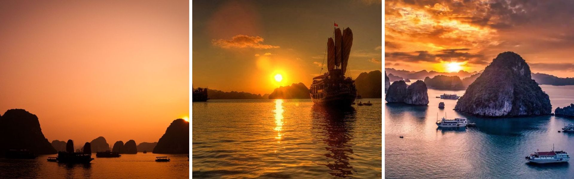 Halong Bucht gehört zu der Farbpalette schönster Reiseziele der Welt