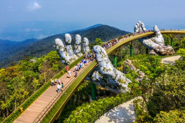 Goldene Brücke in Da Nang - die neueste Attraktion in Vietnam