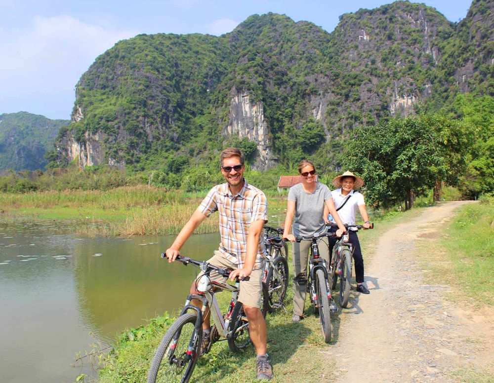  Fahrradtour in Ninh Binh