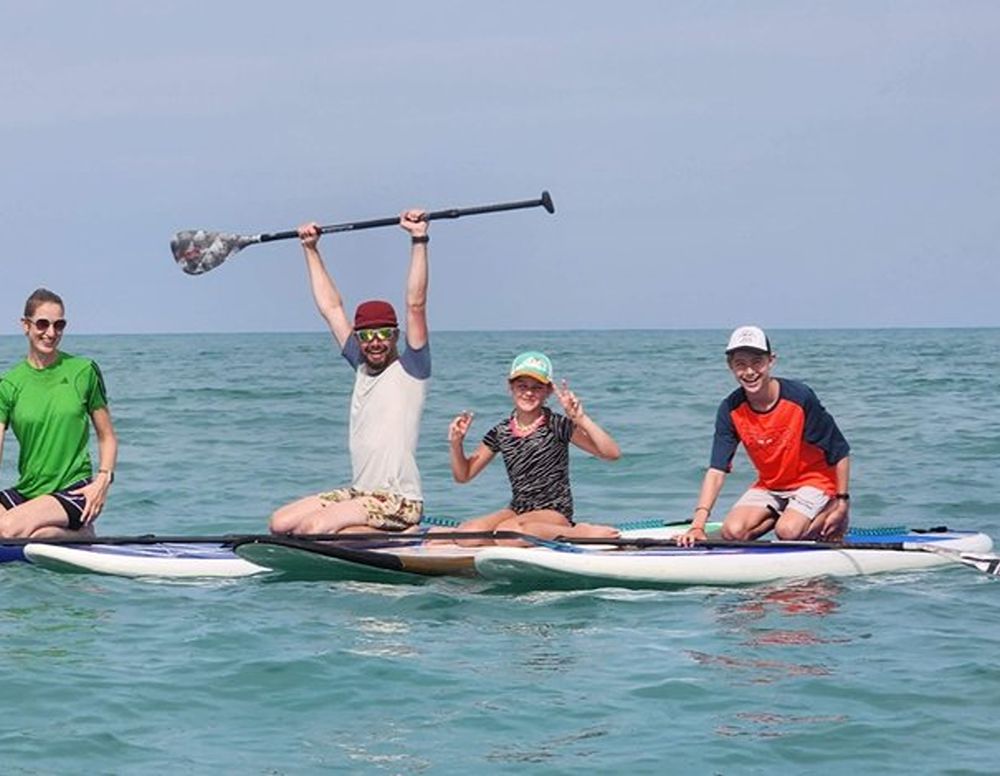 Kajak und Stand-up-Paddling