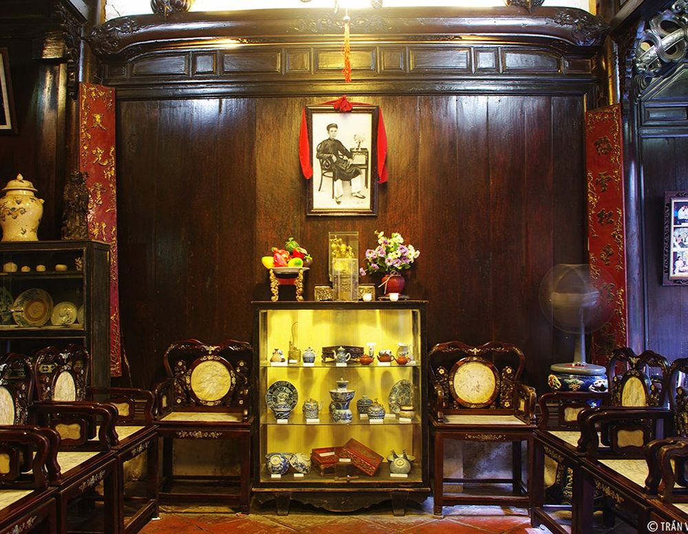 Tan-Ky-Haus mit traditioneller Architektur in der Altstadt von Hoi An