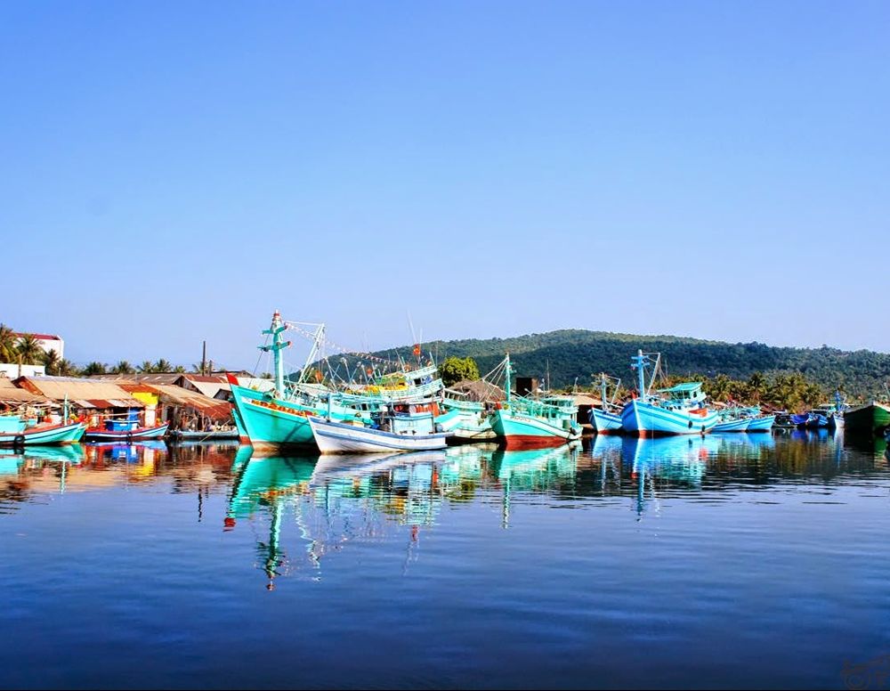 Das traditionelle Fischerdorf Hàm Ninh auf Phu Quoc