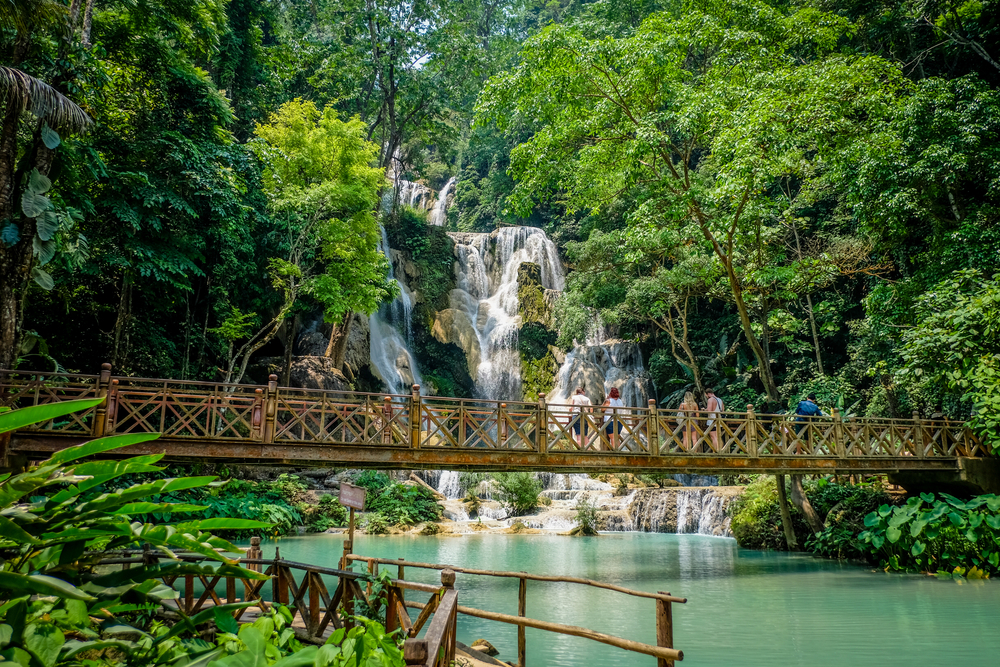 Kuang Si Wasserfall