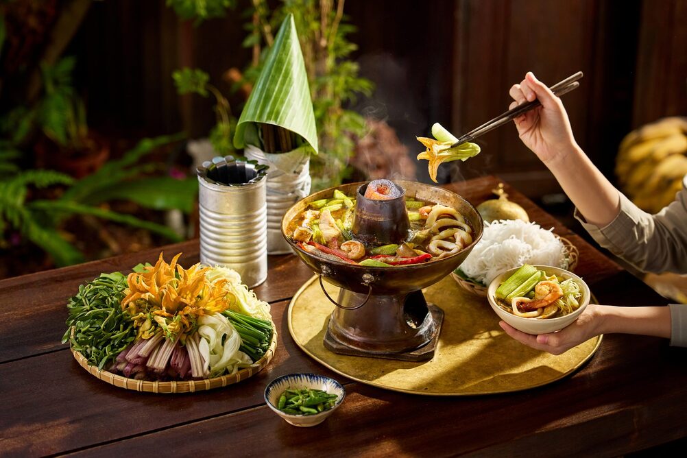 Vietnamesische Hausmannskost im Mặn Mòi in Ho-Chi-Minh-Stadt
