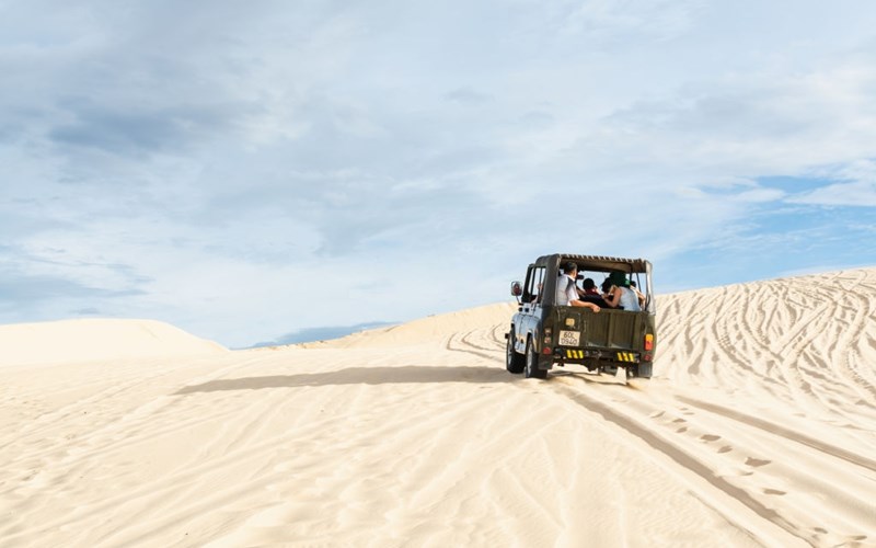 Mui Ne weiße Sanddünen