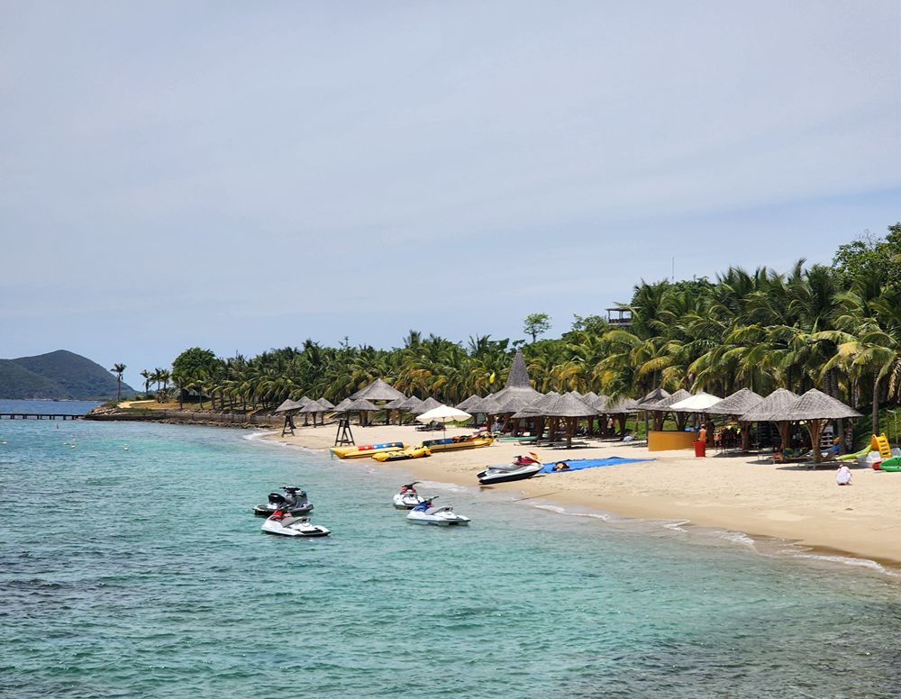 Strand von Nha Trang in Vietnam