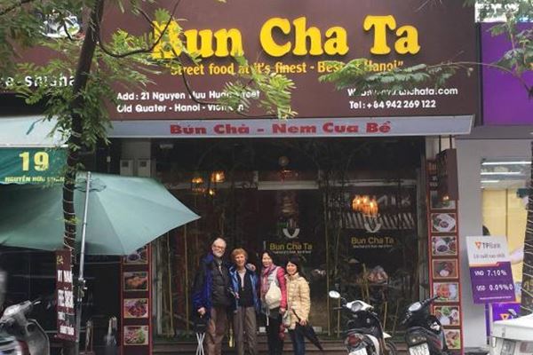 Bun Cha Ta Restaurant Hanoi Vietnam