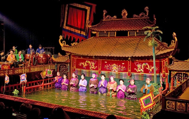 Wasserpuppentheater Vietnam - 6