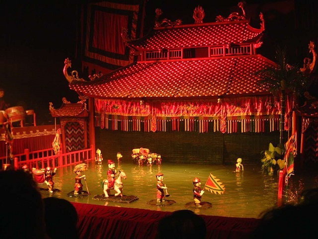 Wasserpuppentheater Vietnam - 4